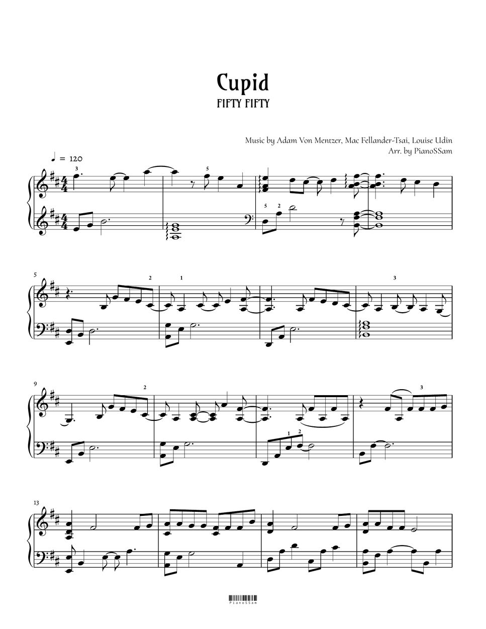 Cupid Fifty Fifty Ноты. Фифти фифти текст. Bernies Tune Ноты. Песня о купидоне Ноты.