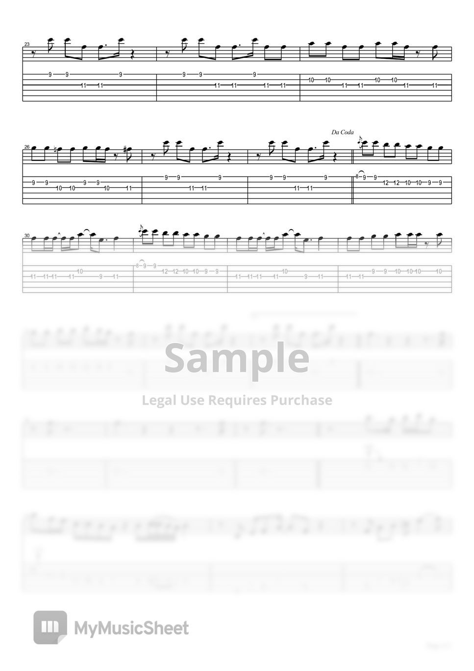 TWICE Breakthrough Guitar Cover Sheets