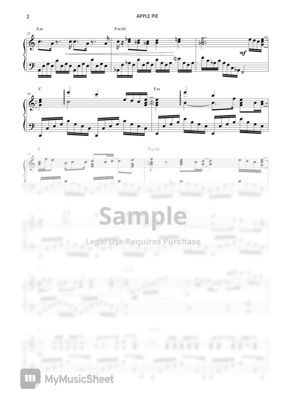 Edan Lui My Apple Pie Sheets By Bernard Hui