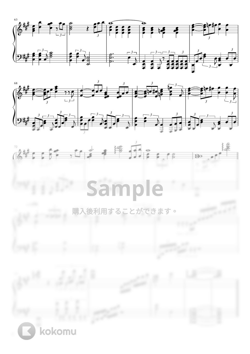 ToshI - クリスタルピアノのキミ by EBIKEIKO