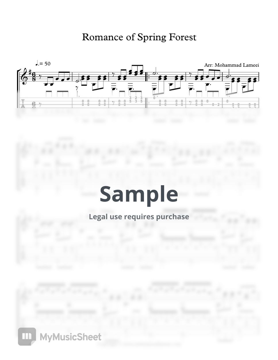 Mohammad Lameei - Romance of the Spring Forest