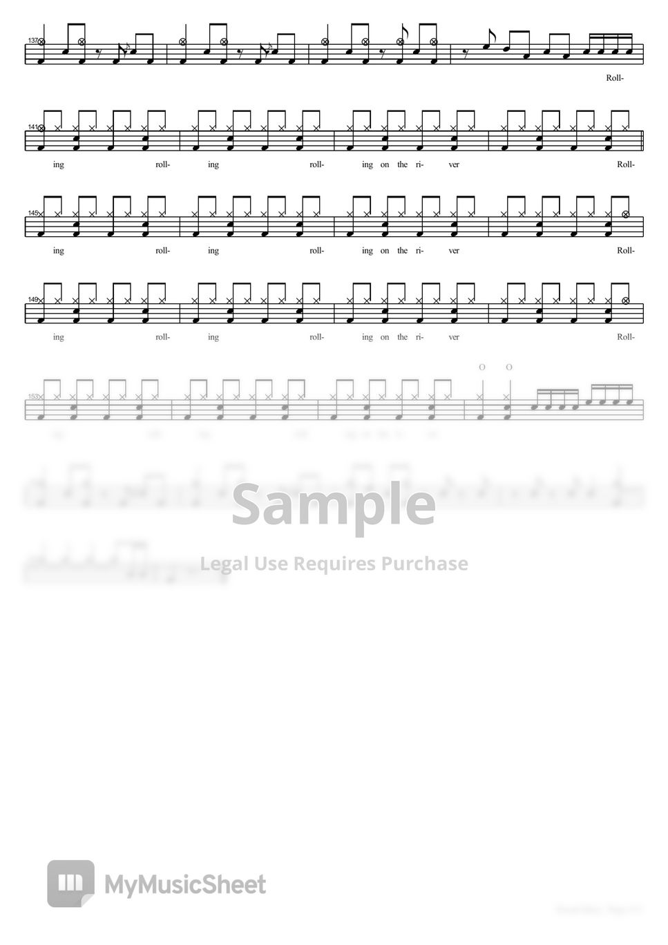 Tina Turner - Proud Mary by COPYDRUM