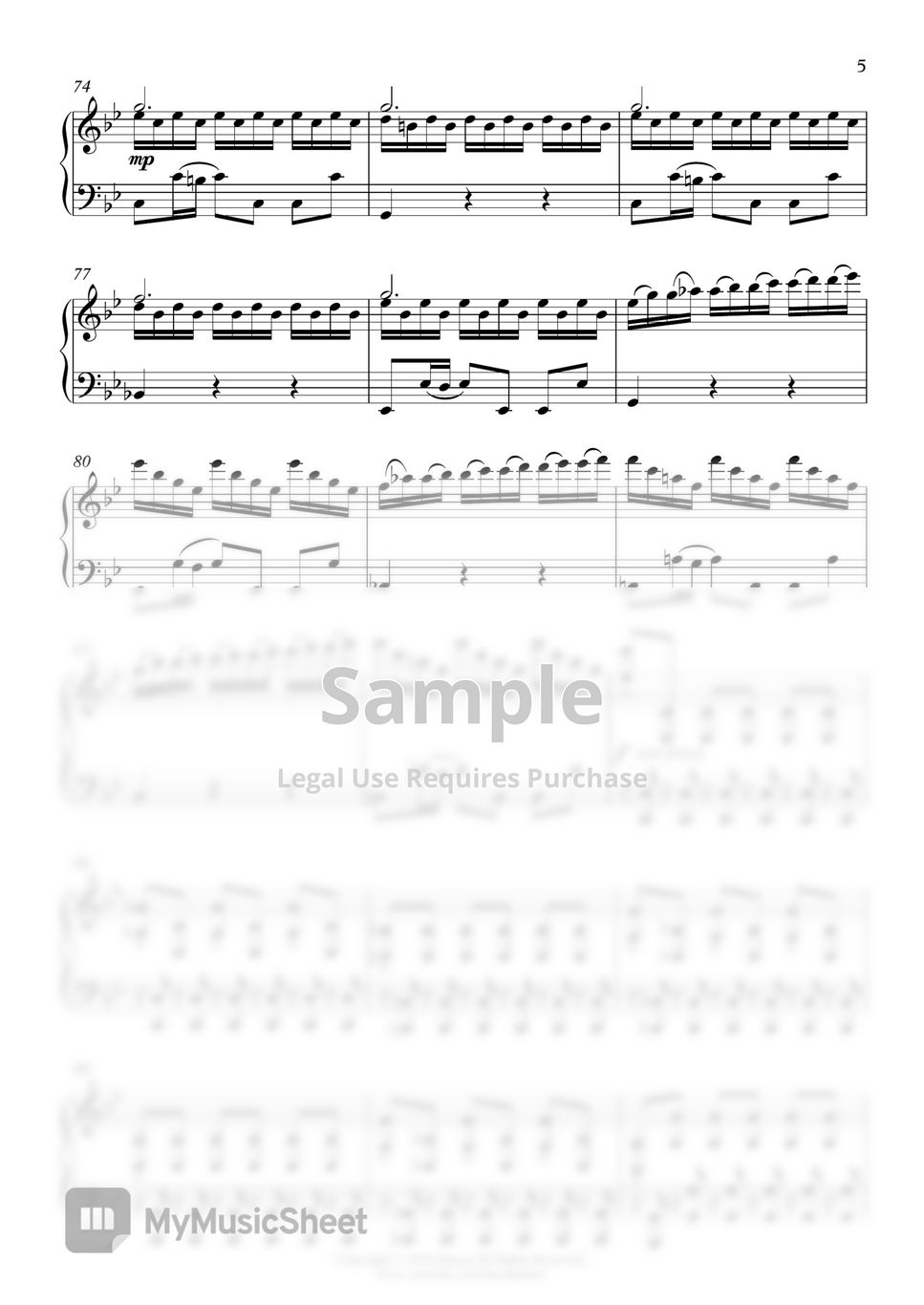 Vivaldi - Summer / The Four Seasons Sheet Music by Kassia