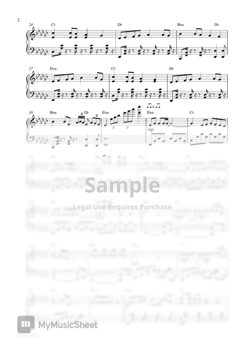 Alan Walker - The Drum (Piano Sheet) by Pianella Piano