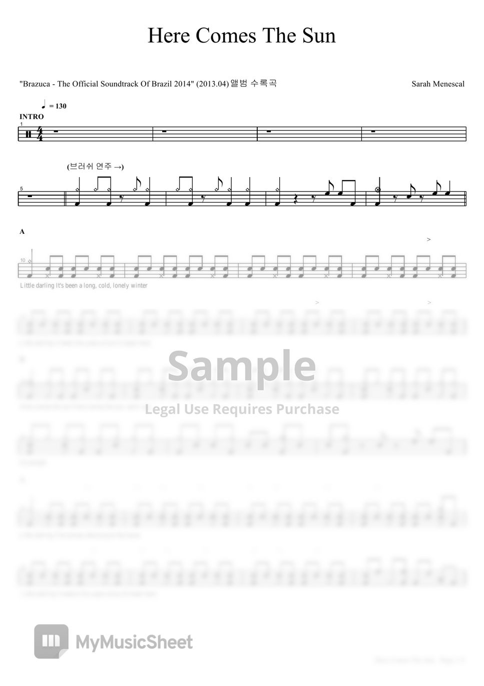 sarah-menescal-here-comes-the-sun-by-copydrum