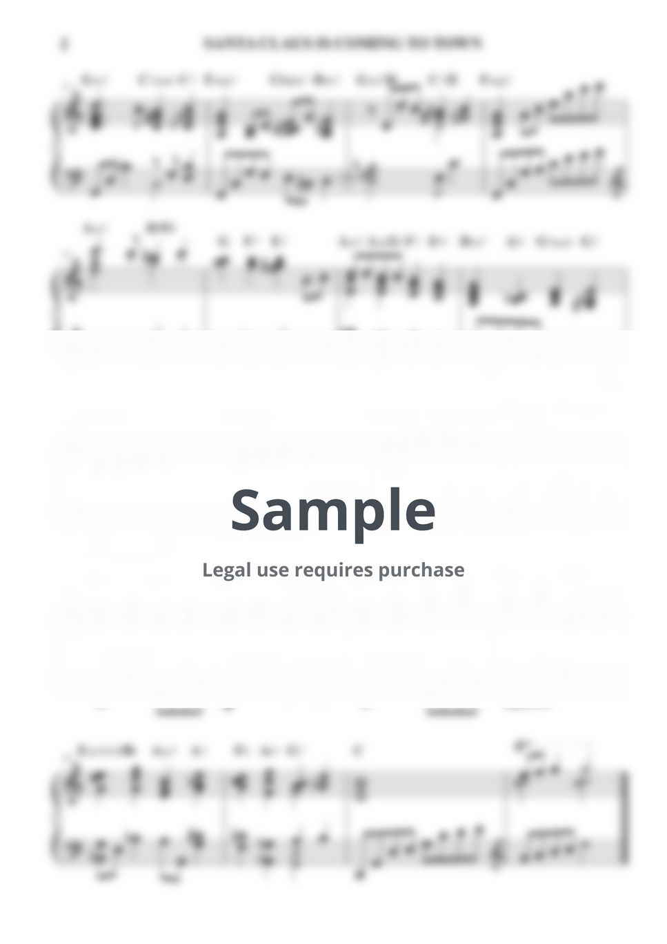 John Frederick Coots, Haven Gillespie, Frank Sinatra - Santa Claus Is Comin&#x27; To Town by Daeyoun Kim