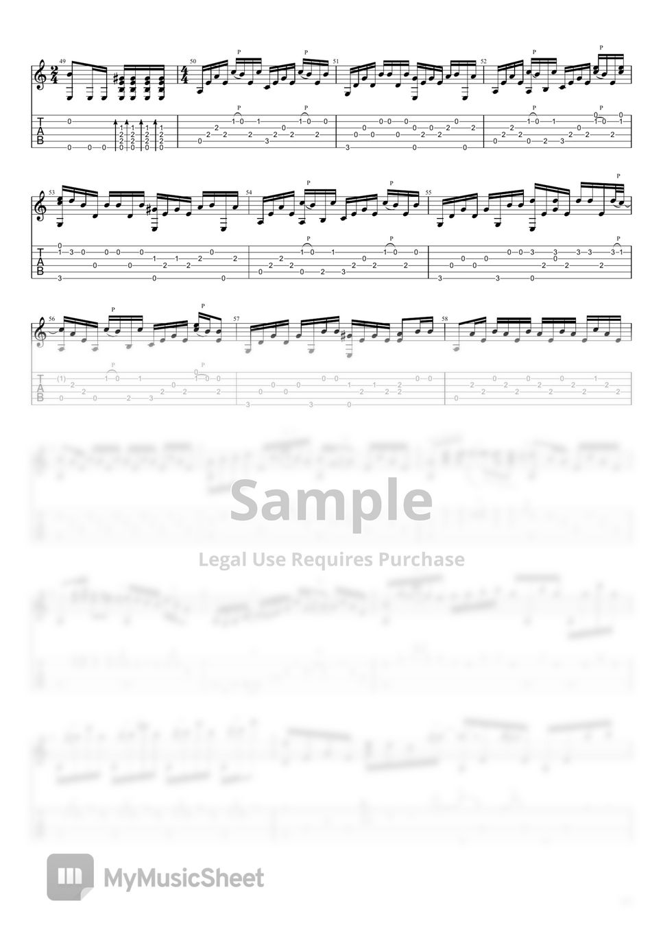 Metallica - The Unforgiven (Fingerstyle Guitar Arrangement, Standard Tuning, No Capo) by D.Petrova (Edora)