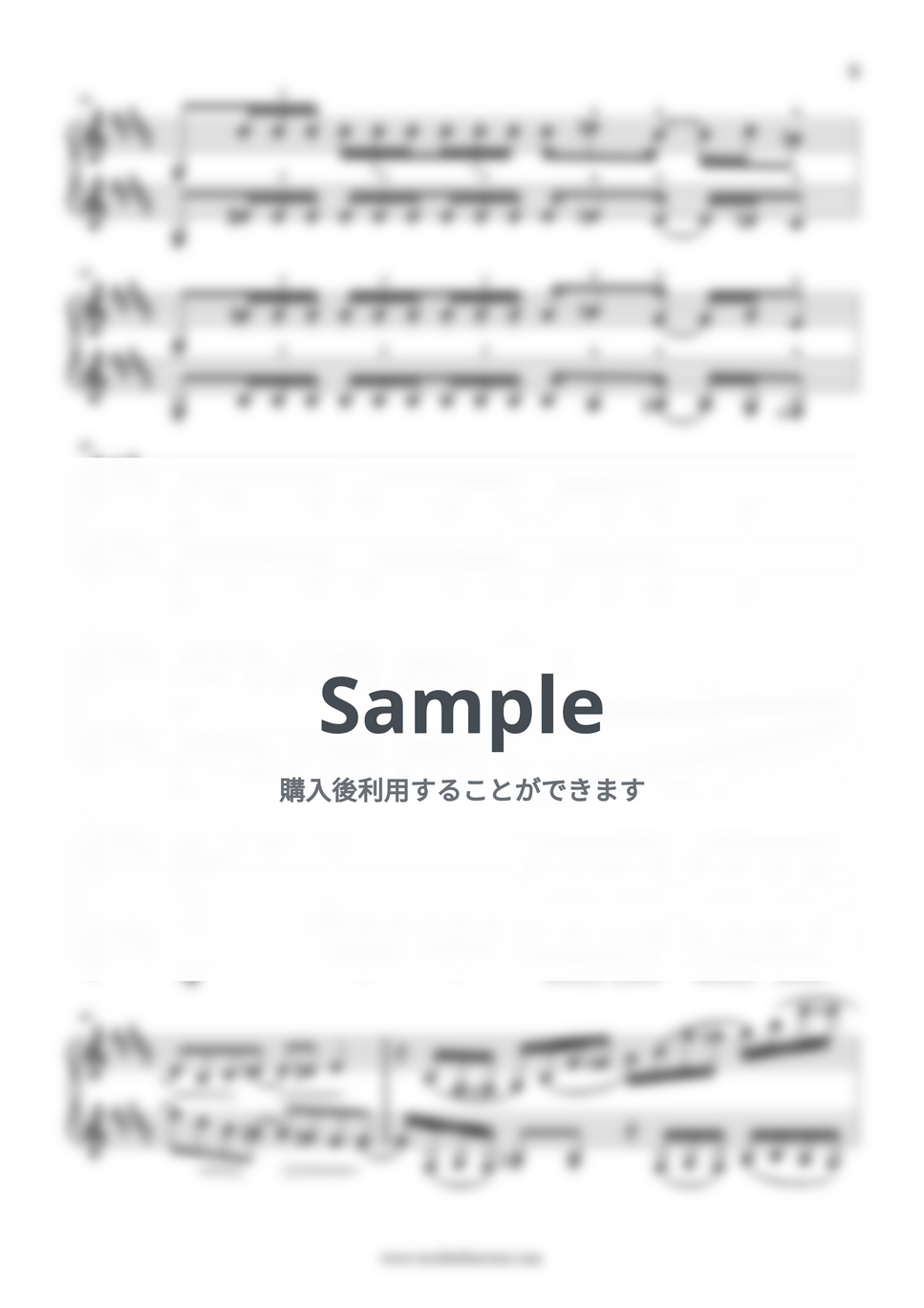 ジョージ・ガーシュウィン - ラプソディー・イン・ブルー (クラリネット２重奏用楽譜) by Saho Omukai - Page 5