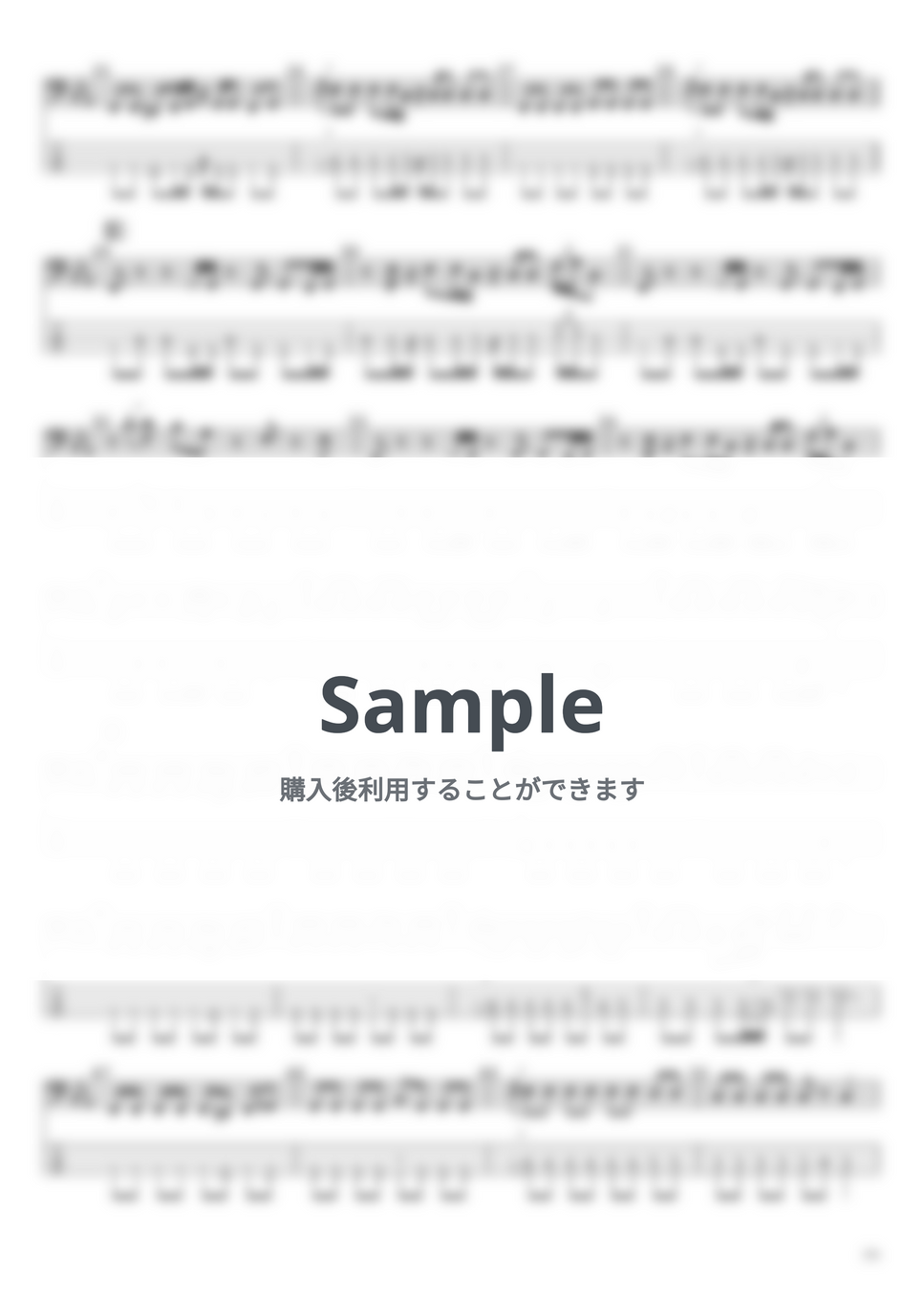 ポルカドットスティングレイ - ポルカドットスティングレイ ベースTAB譜面10曲セット集Ⅰ by たぶべー - Page 3
