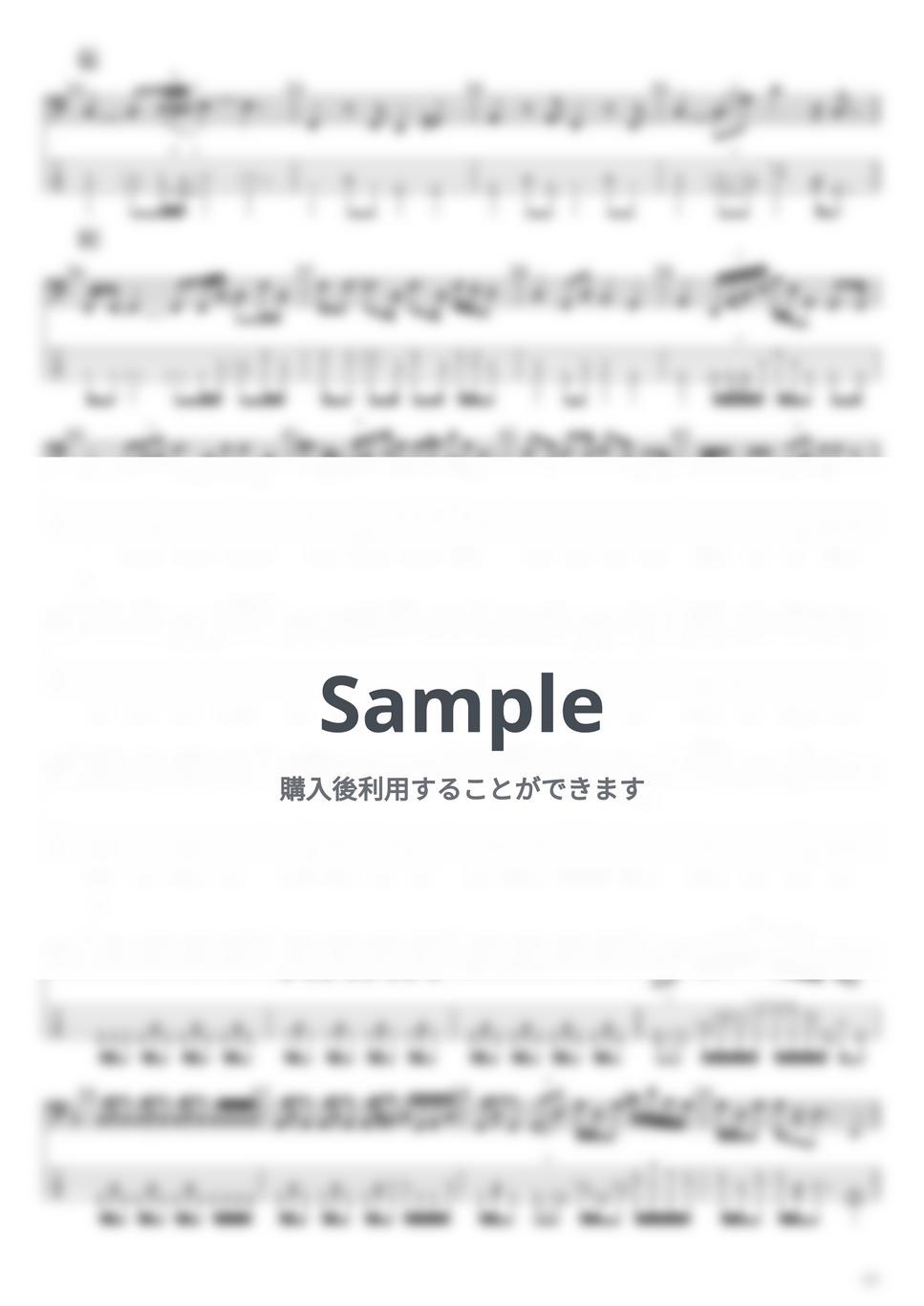 TOMOO - TOMOO ベースTAB譜面 10曲セット集Ⅱ by たぶべー - Page 3