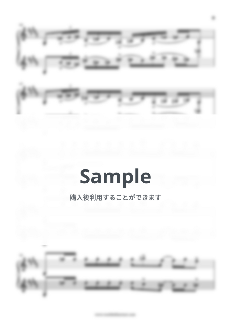 ジョージ・ガーシュウィン - ラプソディー・イン・ブルー (クラリネット２重奏用楽譜) by Saho Omukai - Page 9