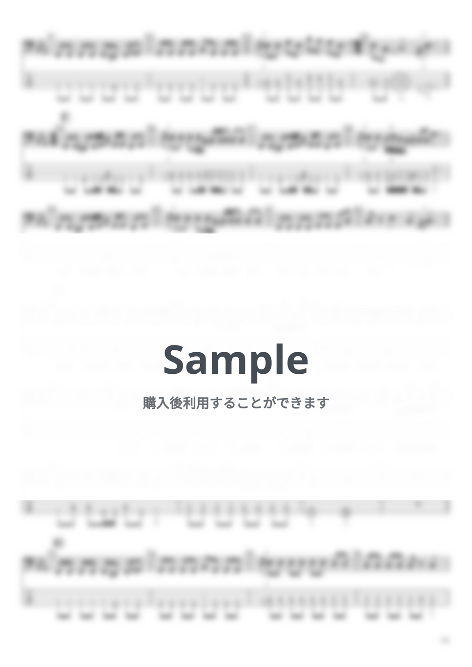 ポルカドットスティングレイ - ポルカドットスティングレイ ベースTAB譜面10曲セット集Ⅰ by たぶべー - Page 4
