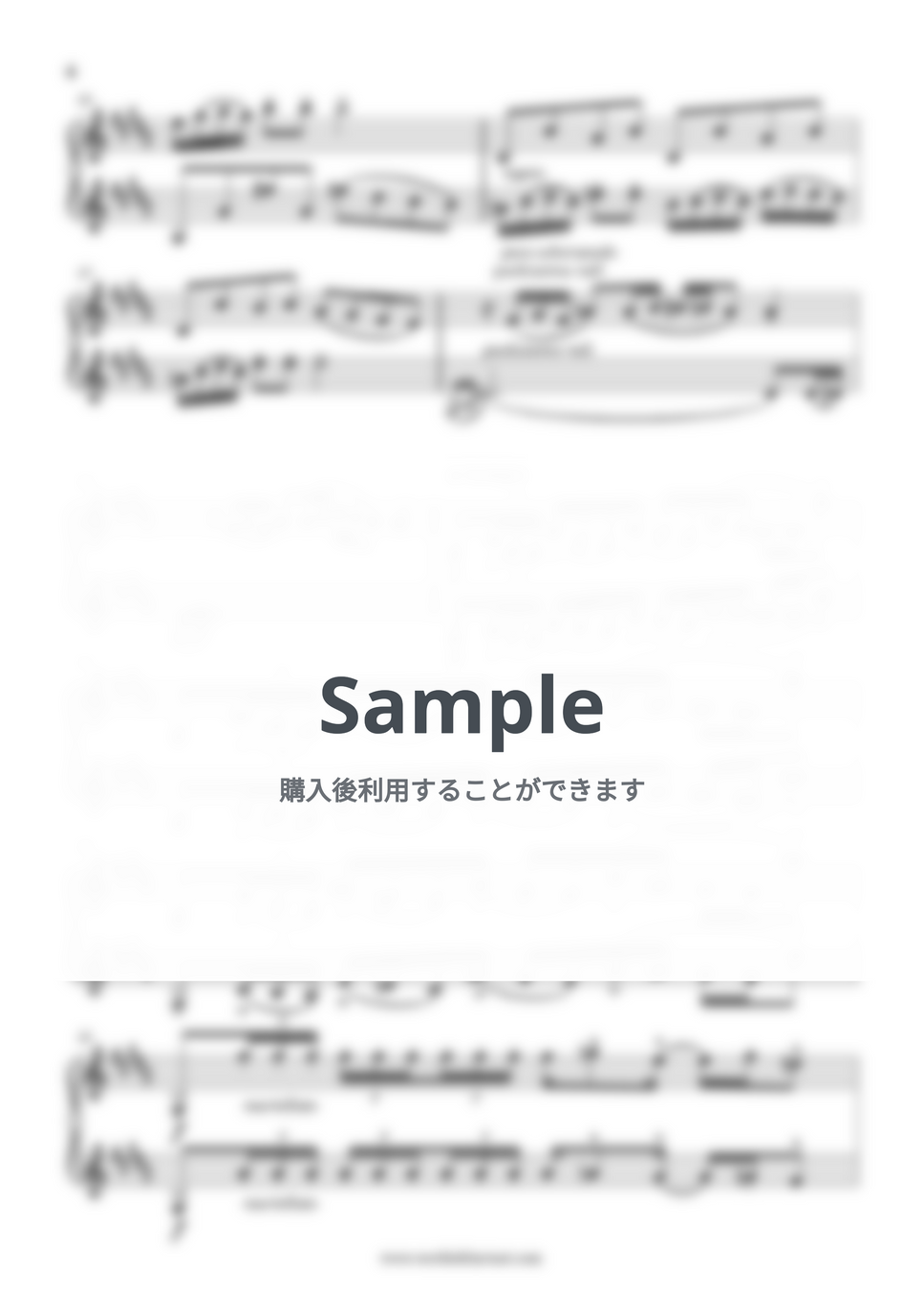 ジョージ・ガーシュウィン - ラプソディー・イン・ブルー (クラリネット２重奏用楽譜) by Saho Omukai - Page 4