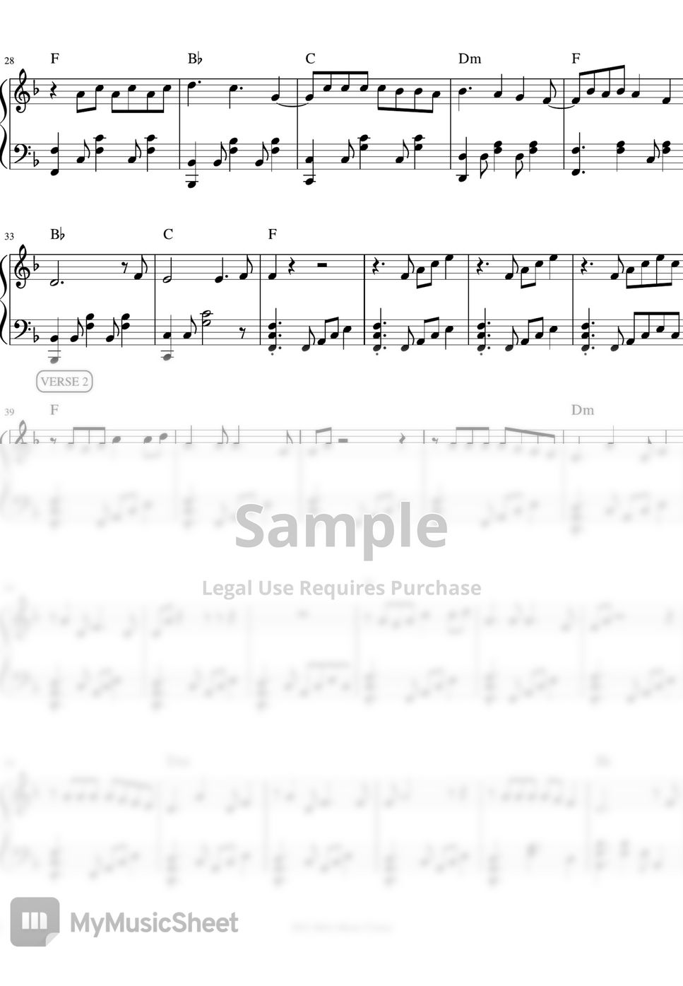 Paramore Still Into You (piano sheet music) Sheet by Mel's Music Corner