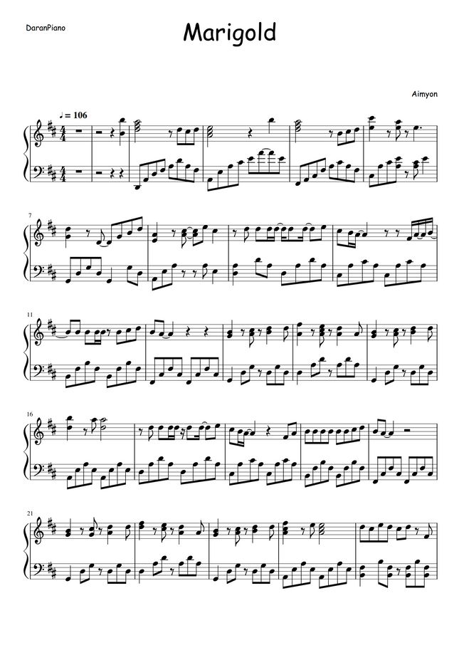 carol of the bells piano sheet music