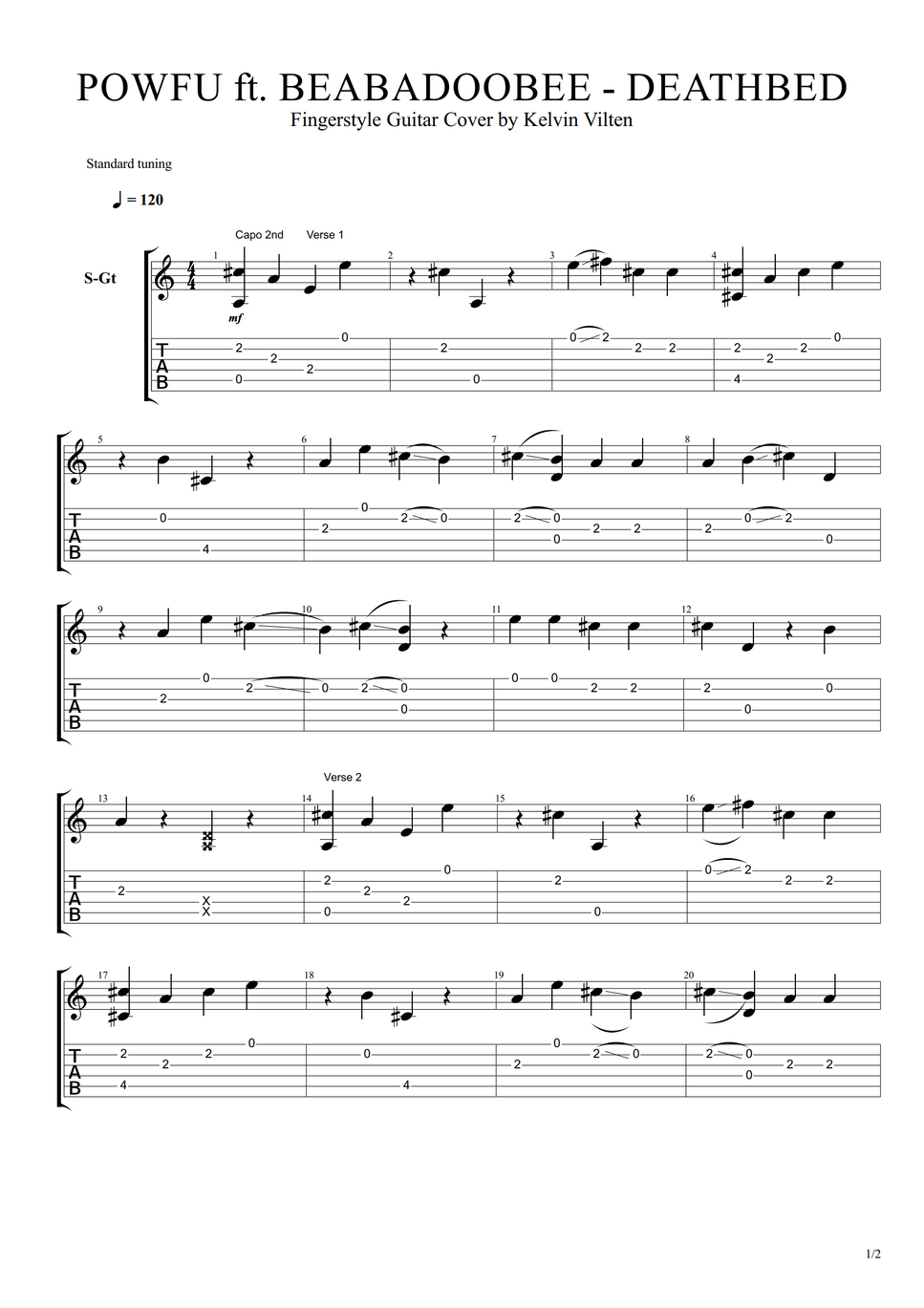 Powfu ft. beabadoobee Death bed (coffee for your head) by Kelvin