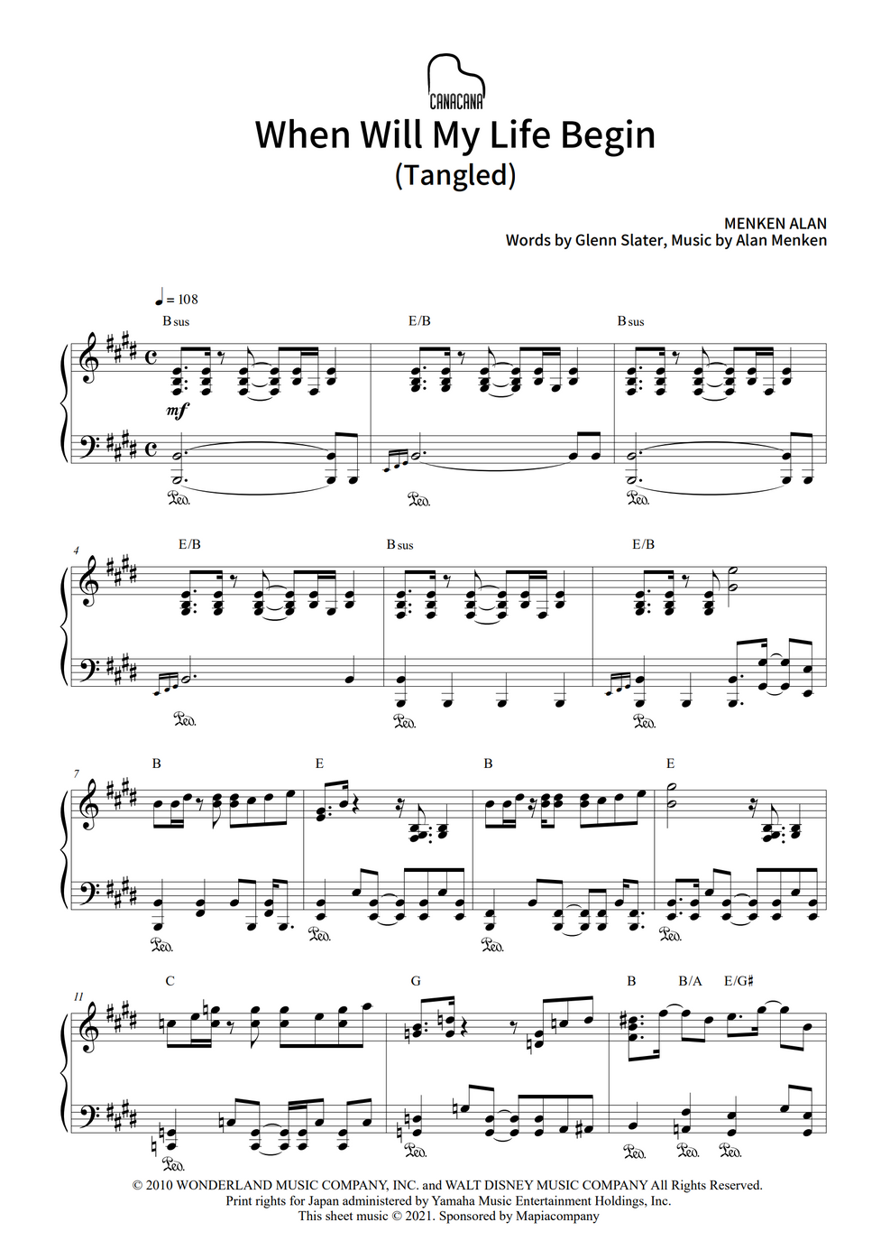 Tangled when will my life begin by canacana family