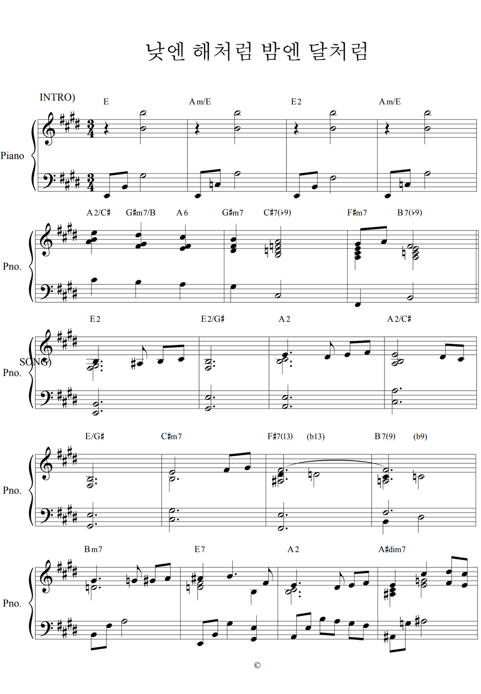 CCM Jazz Piano By Jeewon Lee CCM Jazz Piano By Jeewon Lee