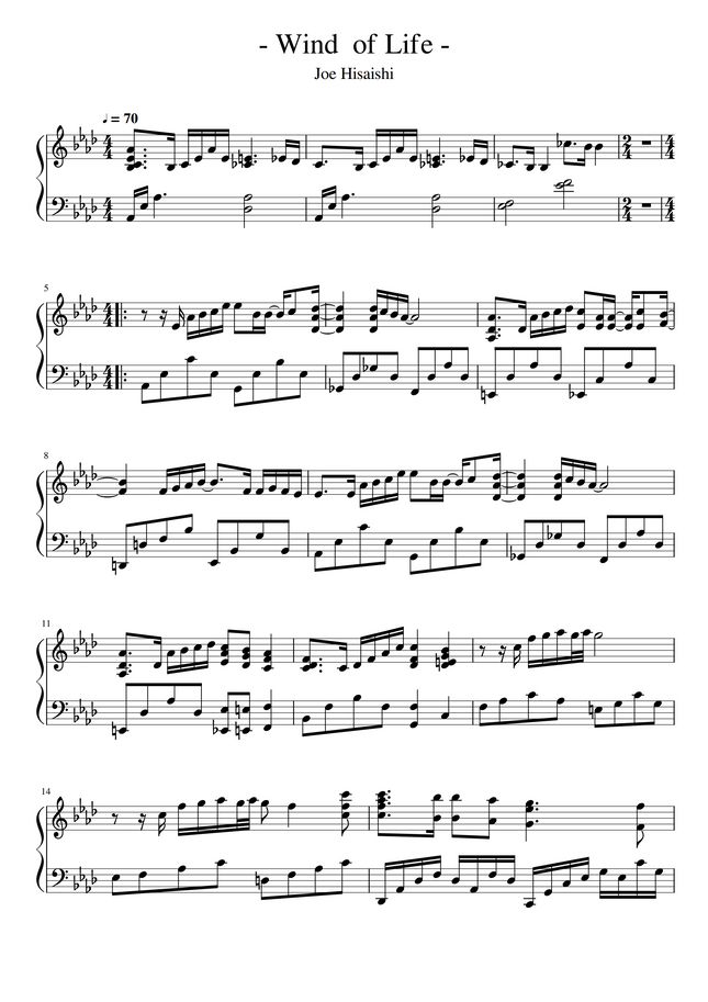 When I Remember This Life Joe Hisaishi Lyrics