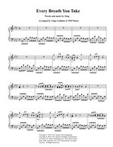 Sting - Every breath you take by CWB Piano - Tiago Gulmine
