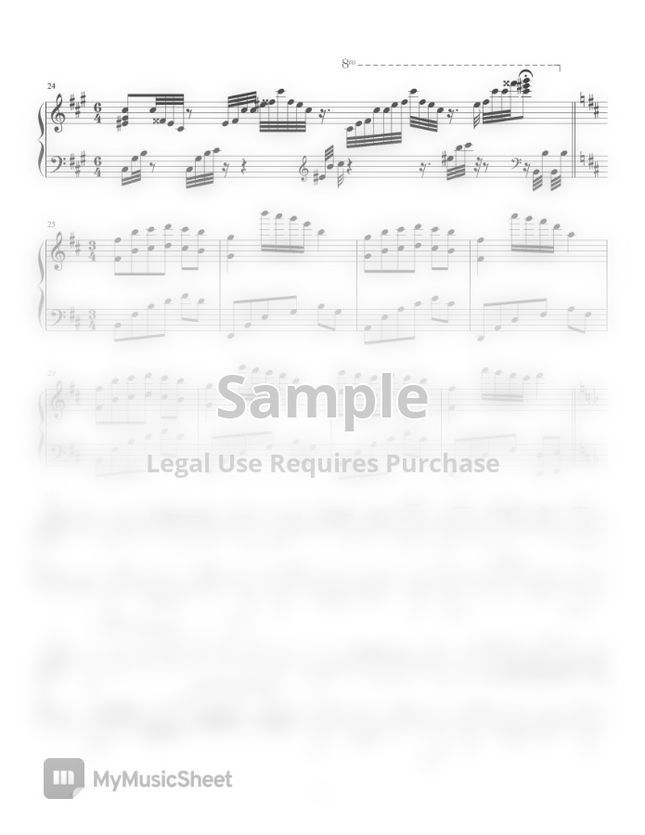 La La Land Epilogue Sheet Music