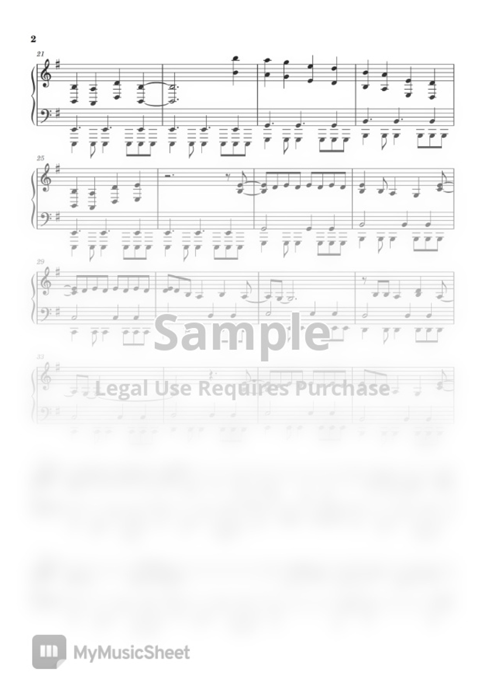 One Piece Film Red 新時代 New Genesis (One Piece Film Red Theme Song) by Karson Chan Sheet