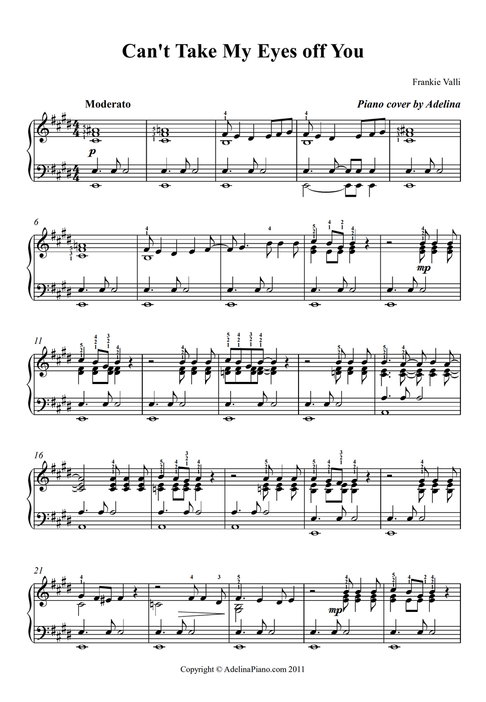 Frankie Valli Can