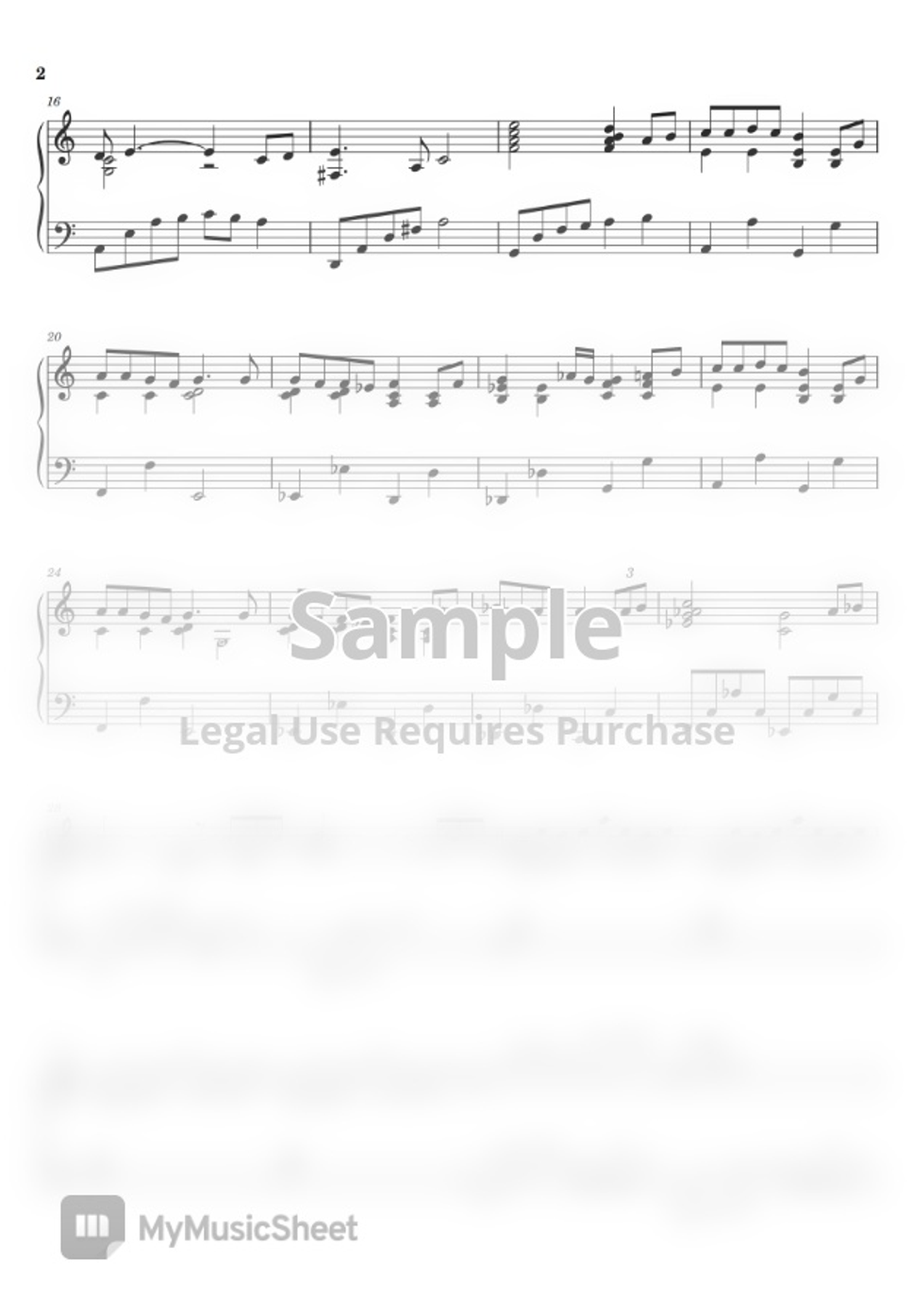 久石譲 (Joe Hisaishi) The Name of Life『Spirited Away』 (Sheet Music, MIDI