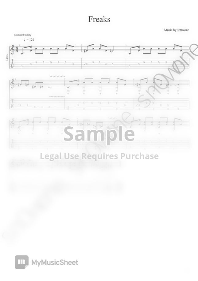 Timmy Trumpet Freaks by sn0wone Sheet Music
