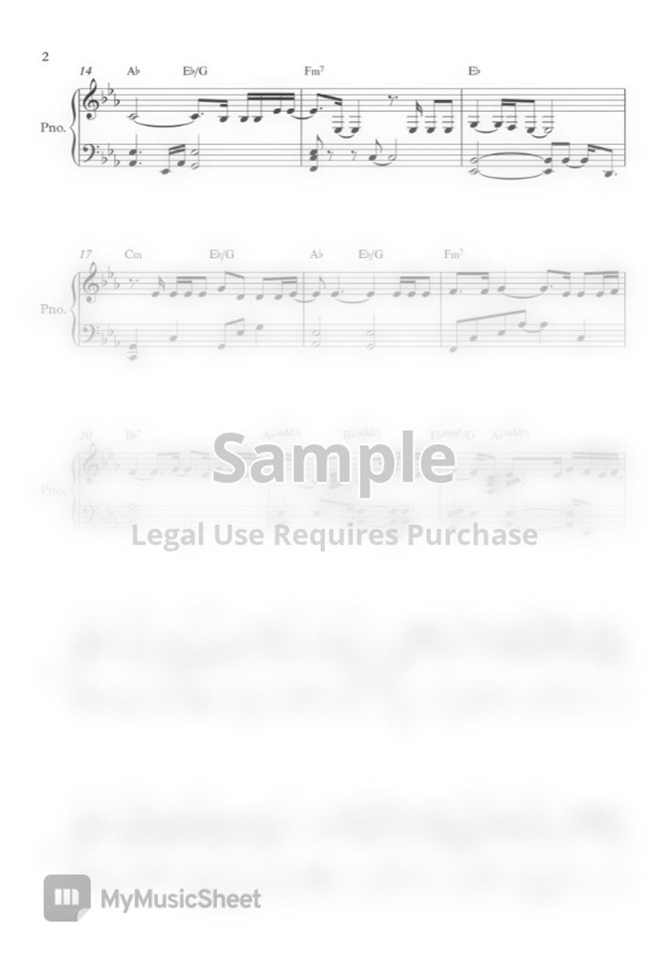 Adele When We Were Young by PIANOiNU แผ่น