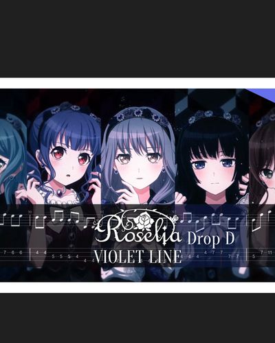 商品画像：14th Single「VIOLET LINE」 | BanG Dream!（バンドリ！）公式サイト 4