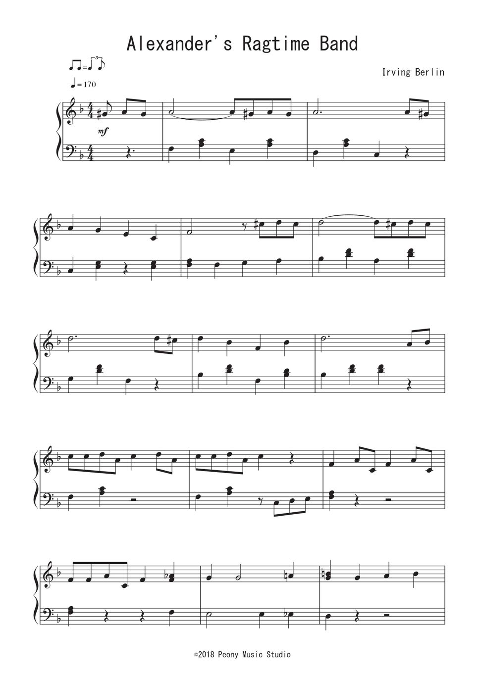 Alexander's Ragtime Band