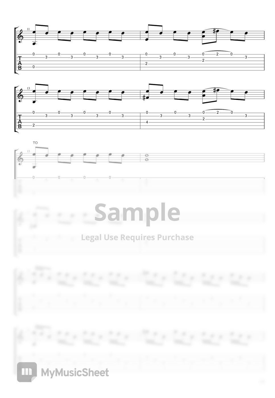 Genshin Impact - Another Hopeful Tomorrow (Guitar) TAB by Aethersan