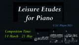 Leisure Etudes for Piano