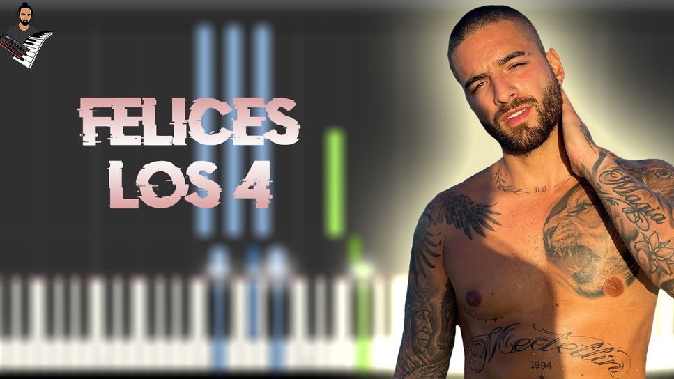 Maluma Felices Los 4 Sheets 8968