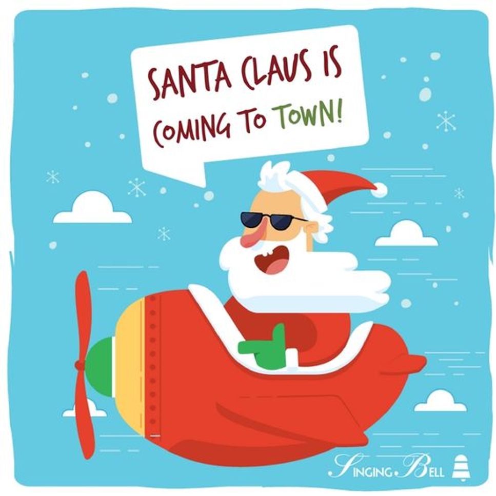 Santa Claus is coming to town in four hands / Christmas song 聖誕歌 by Kiki NC Hsieh