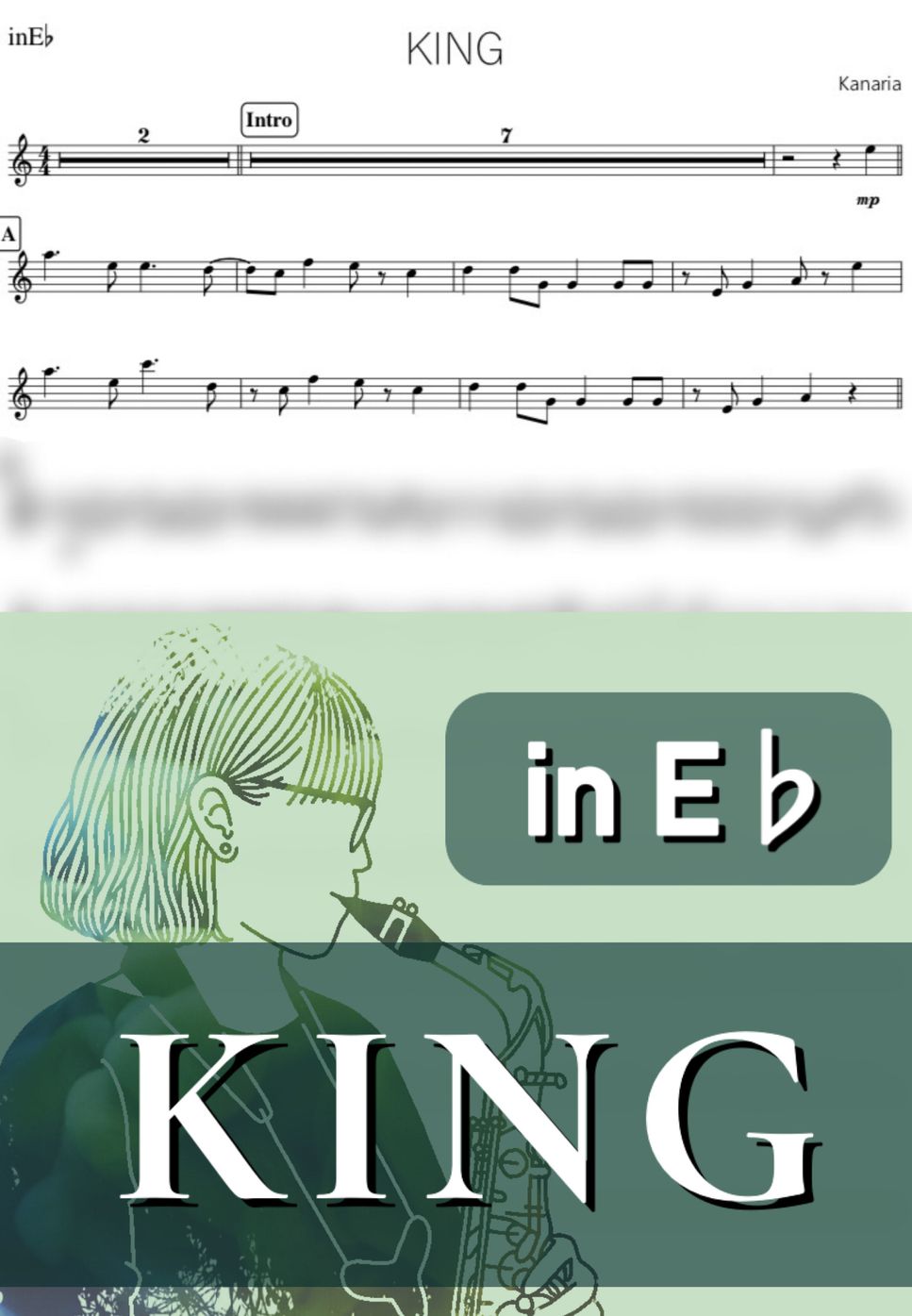 Kanaria - KING (E♭) by kanamusic