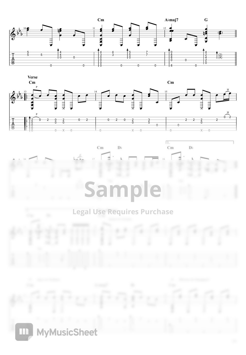 Attack on Titan Season 4 Part 2 OP - The Rumbling (Fingerstyle) Tab ...