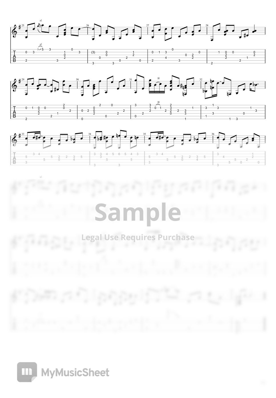 The Beatles Here, There and Everywhere (Fingerstyle Guitar