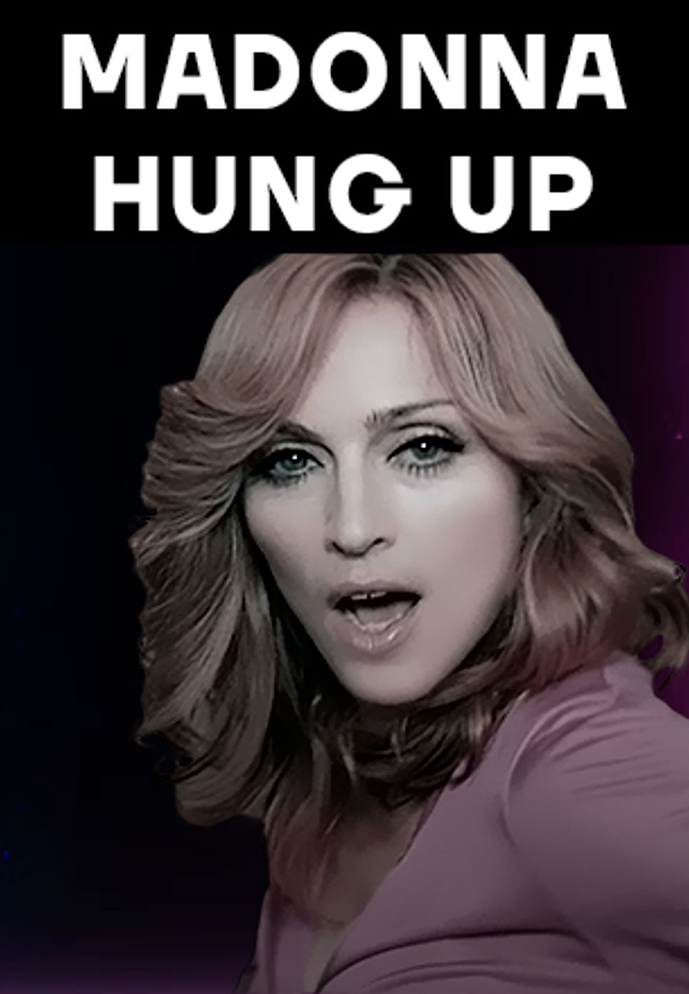 Madonna Hung Up Sheets by KinPiano