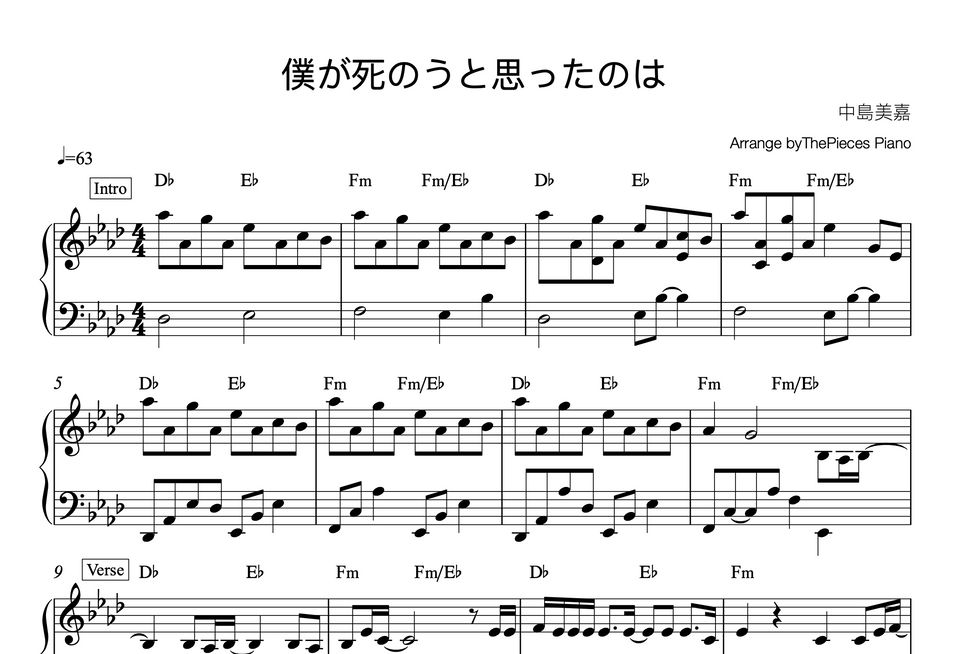 Kami-tachi ni Hirowareta Otoko Opening 1 Sheet music for Flute