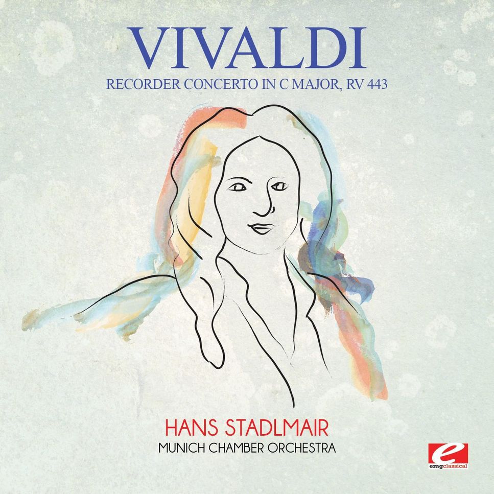 Antonio Vivaldi - Recorder Concerto in C major, RV 443 (Vivaldi - for Flautino and Strings Original Full Score) by poon