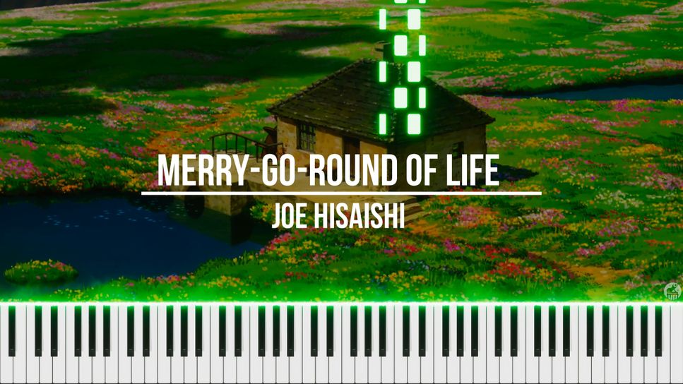 Joe Hisaishi - Merry Go Round of Life (Difficult need Practise) 악보 by