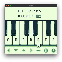 Pixel Piano Level