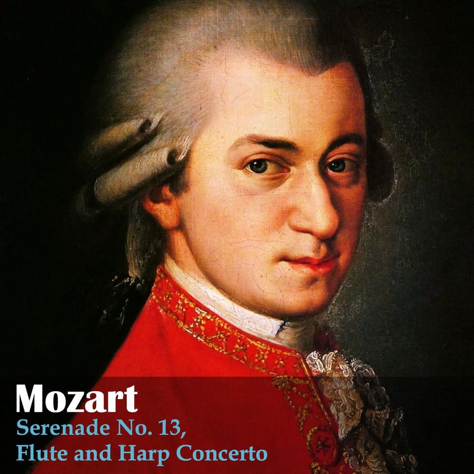 Wolfgang Amadeus Mozart - Flute and Harp Concerto in C major, K.299 (297c - For Flute, Harp and Piano (Burchard) - Original Full Score and Parts) by poon