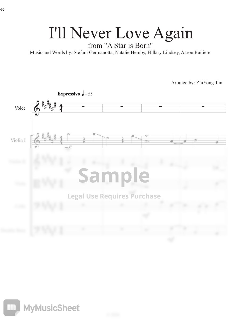 I Ll Never Love Again Lyrics Deutsch