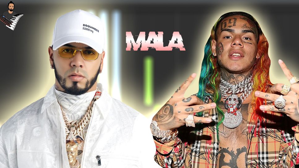 6ix9ine feat. Anuel AA - MALA Sheets