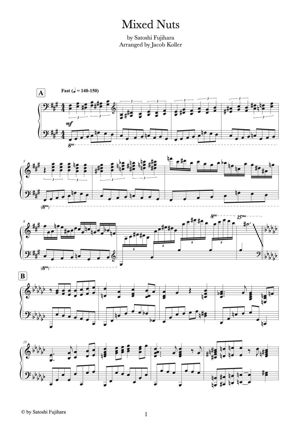 Official Higedan Dism Mixed Nuts Sheets by Jacob Koller