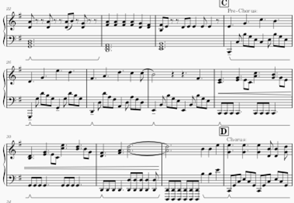 HUNTR/X - Golden (Hard version) ピアノ楽譜PDF | Amy Hao | mymusic5