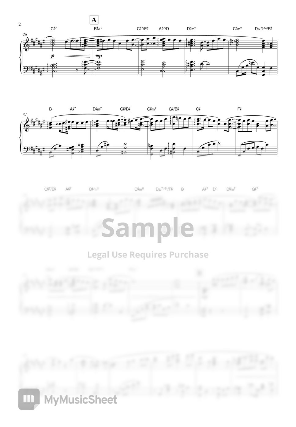 SPY×FAMILY Mixed Nuts (Official Hige Dandism) Hoja by SLSMusic